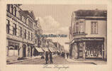 Lünen / Lippe 1915 Ansichtskarte / Postkarte / Langestraße / Paul Levy. - Fabrik feiner Wurst- .... 2