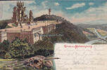 Syburg / Dortmund / Westfalen 1901 Ansichtskarte / Postkarte / Litho / Gruss aus Hohensyburg / Kaiser Wilhelm ... 2