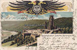 Syburg / Dortmund / Westfalen 1902 Ansichtskarte / Postkarte / Litho / Kaiser - Wilhelm - Denkmal - Hohensyburg 2-3