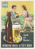 Dortmund / Westfalen Ansichtskarte / Postkarte / DAB / Dortmunder Actien - Bier / Auch zu Hause... -