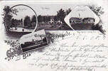 1901 Ansichtskarte / Postkarte / Litho / Gruss aus Bad Rothenfelde 2-3