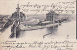 Dortmund 1906 Ansichtskarte / Postkarte / Hafen 2-3