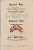  1925 Liverpool / Lissabon Passagierliste / Passenger List S.S. Avoceta / Liverpool to Lisbon /Yeoward Line 2-3