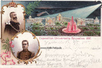 Belgien/Brüssel Lithographie/Exposition Universelle Bruxelles 1897. -
