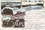 Bleckede Lithographie/Gruss aus Bleckede -