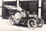Deutsches Reich 1909 Fotokarte/Automobil 2-3