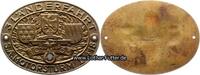 Drittes Reich N. S. K. K / Bronzeplakette / S. A. Motorsturm I/418,3 Länderfahrt -