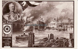 Deutsches Reich 1913 Künstlerkarte/Handel und Industrie 1888-1913 1-2