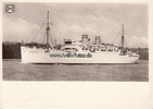 Deutsches Reich Werbekarte Hapag/Hamburg-Amerika Linie/M.S. Milwaukee  O.J. 2-3