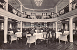 Deutsches Reich Ansichtskarte/D.<i>New York</i>/der Hamburg-Amerika Linie/Halle 2. Kl -