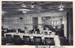 Deutsches Reich Ansichtskarte / Norddeutscher Lloyd Bremen/D. München Speisesaal III. Kajüte... -