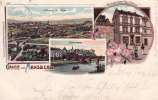 Arnsberg Litho/Gruss aus Arnsberg/Hamburger Engros-Lager Lohmeyer/Klosterbrücke/Arnsberg -