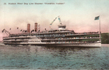 USA Ansichtskarte/19. Hudson River Day Line Steamer <i>Hendrick Hudson</i> -