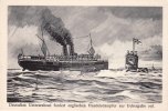 Deutsches Reich O.J. Ansichtskarte/Deutsches Unterseeboot fordert englischen Handelsdampfer zur ... 2