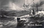 Deutsches Reich O.J. Künstlerkarte/Die Blockade Englands. 2