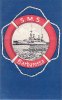 Deutsches Reich O.J. Ansichtskarte handkoloriert/S.M.S. Barbarossa 1-2