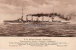 Deutsches Reich O.J. Ansichtskarte/Postkarte/S.M. Kleiner Kreuzer Straßburg 2-3