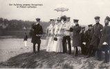 Deutsches Reich 1908 Ansichtskarte/Postkarte/Der Aufstieg unseres Kronprinzen im Militair-Luftballon. 2