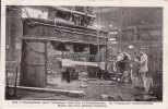 Hannover-Linden Ansichtskarte/Postkarte/Lehrpostkarten Reihe 3./Hanomag/Bild 1: Vorschmieden... -