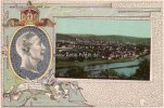 Deutsches Reich/Trier O.J. Prägekarte mit aufgeklebtem Bild/Rheinland: Trier./Wilhelm II. Deutscher... 2