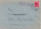 Westerrade/Bad Segeberg 1952 Brief mit Landpoststempel/24b, Westerrade über Bad Segeberg 2