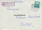 Klein Dohren/Meppen 1957 Brief mit Landpoststempel/23, Klein Dohren über Meppen 2-3