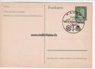 Kauen 1942 Ganzsachenkarte/5 Pf. mit Aufdruck Ostland Adolf Hitler/mit Sonderstempel/... 1-2