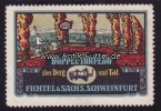 O.J. Reklamemarke/Mit Doppel-Torpedo über Berg und Tal/Fichtel & Sachs, Schweinfurt 2