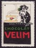 Deutsches Reich O.J. Reklamemarke/Chocolat Velim 1-2