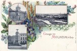 Mülheim a/d. Ruhr Ansichtskarte/Postkarte/Gruss aus Mülheim a/d. Ruhr./Kreisgebäude/... -