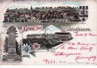 Lüttringhausen/Remscheid Litho/Gruss aus Lüttringhausen./Total-Ansicht./Wappen./Adolf Clarenbach\ s...  1899 3