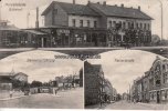 Holzwickede Ansichtskarte/Postkarte/Holzwickede/Bahnhof/Bahnunterführung/Kaiserstraße  1915 2