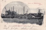Bruckhausen/Duisburg Ansichtskarte/Postkarte/Gruss aus Bruckhausen (Rheinl)/Gewerkschaft Deutscher... -
