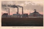 Marxloh/Duisburg O.J. Ansichtskarte/Postkarte/Marxloh. Zeche Deutscher Kaiser Schacht II und V 1-2