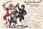 Köln Litho/Gruss vom Carneval!  1899 2-3