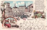 Dortmund Litho/Dortmund den/Auf dem Marktplatz... -