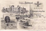 Dortmund Litho/Gruss aus Dortmund/Zur Erinnerung an die Kaisersgeburtstags-Feier der... -