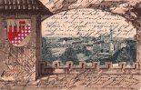 Dortmund/Hörde Ansichtskarte/Postkarte/Mit geprägtem Wappen/Hörde/Total  1901 2