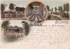 Dortmund/Cörne/Körne Litho/Cörne/Gruss aus dem Gartenrestaurant von Wilh. Heinke  1898 2
