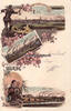 Dortmund/Hörde 1897 Litho/Gruss aus Hörde i.W./Hörde von Benninghofen gesehen. / Hermannshütte. / . . . 2