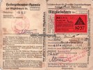 Drittes Reich 1937 Mitgliedskarte DJH/Herbergsbenutzer=Ausweis/Reichsverband für Deutsche... 2-3