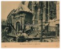 Deutsches Reich/Bailleul/Frankreich O.J. Reproduziertes Foto/Die Kathedrale von Bailleul im englischen Feuer. 2-3