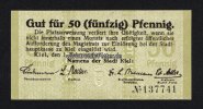 Kiel 50 Pf 1917 Stadt 1