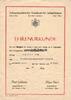Oberkassel/Rhein 1942 Ehrenurkunde / Nationalsozialistischer Reichsbund für Leibesübungen/Jegodka Georg 3