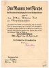 Deutsches Reich/Stuttgart 1925/1935 Begleitschreiben mit Urkunde und Glückwünsche zum 40jährigen Dienstjubiläum 2-3 und 3