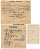 Deutsches Reich/Berlin Entlassungsschein/Polizeiliche Anmeldung/Zahn- und Impfschein  1919 2-3