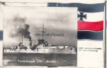 Deutsches Reich O.J Ansichtskarte/Postkarte/Panzerkreuzer S.M.S. "Blücher" 2-3