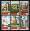 Drittes Reich 1934 Reklamebilder/Liebig-Bilderserie Nr. 1063 (Spielhagen)/Jugendherbergen 2