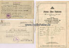 Drittes Reich/Köln-Mülheim 1940-1944 Heiratsdokumentennachlass des Obergefreiten Werner Göbelbecker 2 bis 3