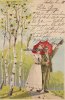 Deutsches Reich 1901 Künstler-Ansichtskarte/Postkarte/signiert Mailick/Alfred Mailick 2-3